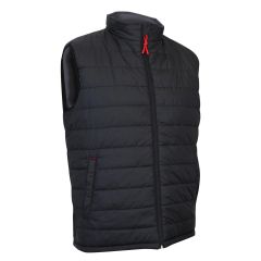Reversible Padded Bodywarmer - Rebel - Size 6/XX-Large - Black/Grey