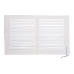 Grille de retour d'air, blanc, 6" x 30"