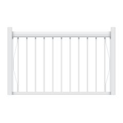 Fence Set - Legacy - White - 36" x 42"