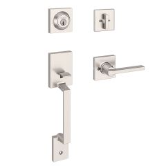 Clenche pour porte, Amador/Hollis, nickel satin