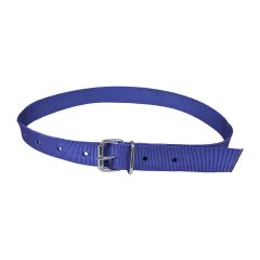 Cow Collar With Buckle Clasp - Blue - 40 mm