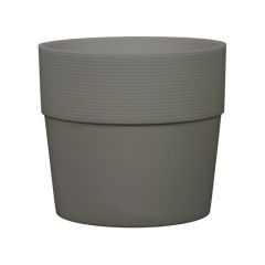 Indoor plastic Potty - Groove - Black - 6.5"