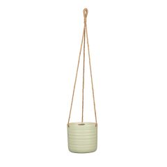Hanging Plant Pot, Green, 14 cm