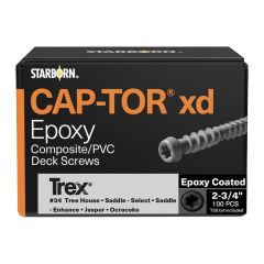 Deck Screws - Trex - Saddle - 2 3/4", 100/Pkg