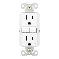 TR Tamper-Proof Double Socket, DDTF, White