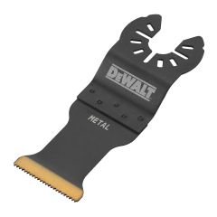 Lame pour outil oscillant, titane, métal