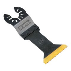 Lame pour outil oscillant,  titane, bois clouté