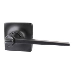 Levier pour porte privée, Windsor, noir mat