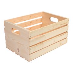 Caisse de rangement, pin, 16"