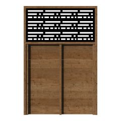 Privacy Fence Panel - Morse - 4' x 6'
