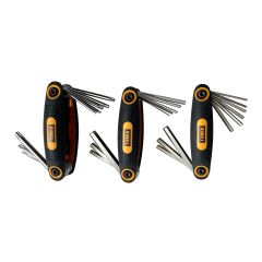 Hex Key Set - Foldable - 3 pcs