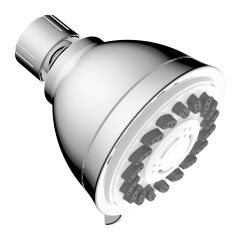 Shower Head - 3 Functions - Chrome