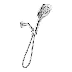 Hand Shower Combo - 8 Functions - Chrome - 2 pcs
