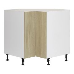 Base Cabinet Wall Corner 2 Doors - Sheer Beauty - Wood - 33" x 34 3/4" x 24"