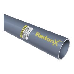 Tuyau RadonX, PVC, SGV, 4" x 10'