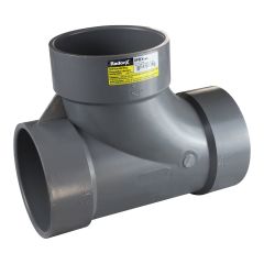 Té Y, RadonX, femelle, PVC, SGV, 4"