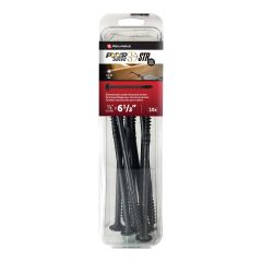 Structural Screw - PWR - T17 - Black - 5/16" x 4" - 10/pkg
