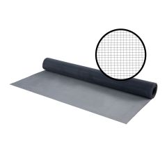 Aluminum Screen – Black - 30" x 84"