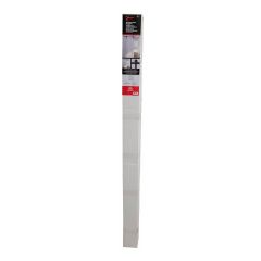 Steel Sliding Door Hardware Kit - Black - 2 m