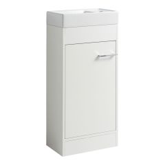 Meuble-lavabo Matera, 16", fini blanc