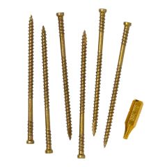 RT Composite Trim Screws - #8 x 3-1/8" - 2500/Pkg