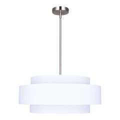 Abajuro Pendant Light – 22" – White