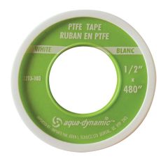 Ruban en PTFE, 1/2" x 480", blanc, 10/pqt
