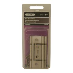 Charnière classique, satin nickel, 3" x 1 1/4", 3/pkg