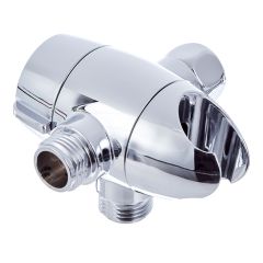 Inverseur de douche PRO-FIX™, fini chromé