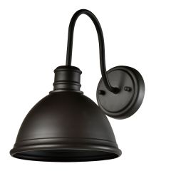 Outdoor Wall Light – Lumorix – Black - 9" x 12 1/2" x 12.2"