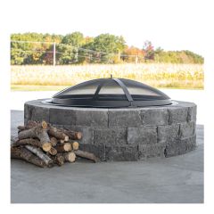Fire Pit Kit - Rustico - Charcoal