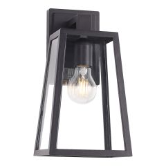 Outdoor Light Wall – Tryada – Black - 12.59" x 6.69" x 5.55"