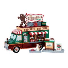 Holiday Village Accessory Set - Gingerbread Man, 3/Pkg