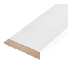 Modern MDF Casing with Bevel – pre-painted - 3/4" x 3.1/2" x 8'