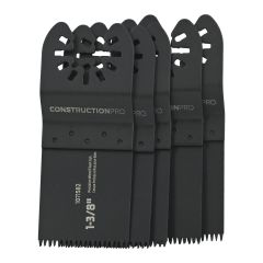 Lames oscillantes, coupe précise à ras pour bois, 1 3/8"