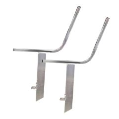 Dock Bench Frame, Aluminum, 4-ft 