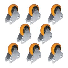 Boat Ramp Wheel Kit, 4-in Wheels, 1200-lb capacity, 8/Pkg