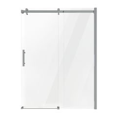 Inspiration Sliding Shower Door - 60" - Clear Glass - Chrome Frame