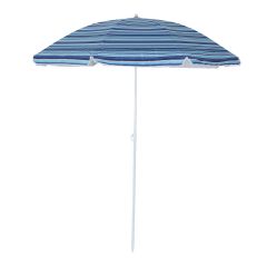 Parasol de plage, 70 7/8" x 74", bleu