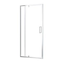 Varuna Pivot Shower Door - 40" x 32" - Chrome Finish