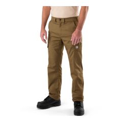 Stretch Cargo Work Pants - 36-32" - Military Green
