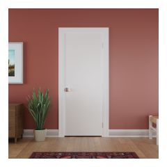 Primed Flush Door Slab - 32" x 80" - Matte White