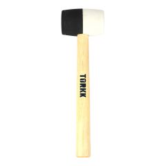 Maillet en caoutchouc, 32 oz, têtes bicolores