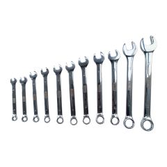 Ensemble de clés combinées, métrique, 6-19mm, 11 pièces