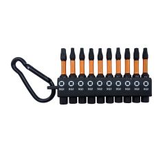 Bit Set - #2 - 2" - 10-Piece