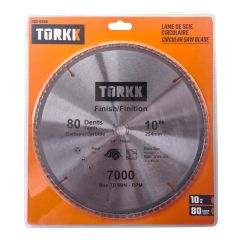 Carbide Circular Saw Blade - 10" - 80 Teeth