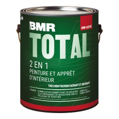 Peinture et apprêt d’intérieur 2 en 1, semi-lustré, 3,78 L, base 3