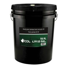 Huile pour pompe à palettes haut vide, ISO 22, 18,9 L