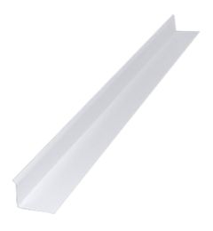 Moulure d’égouttement en aluminium, 1 1/4" x 12', blanc