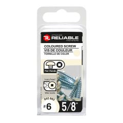 Metal Screws - #6 x 5/8" - Self‑Tapping - Type A - 18/Pkg